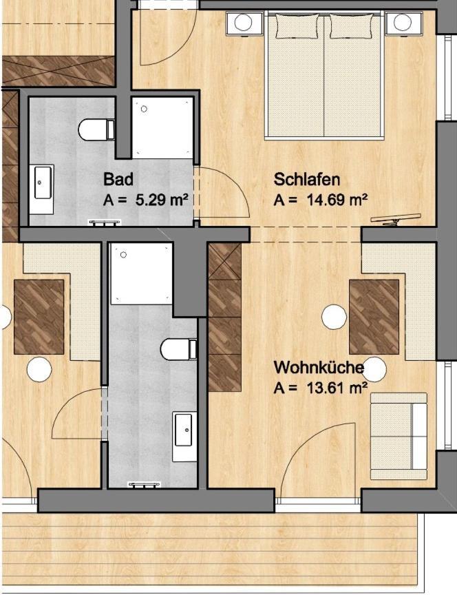 Appartement Schwaiger Scheffau am Wilden Kaiser Værelse billede